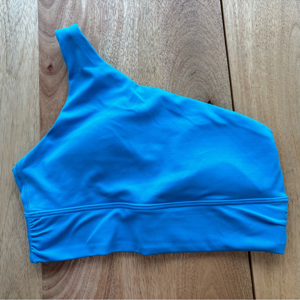 Athleta Santorini blue sports bra